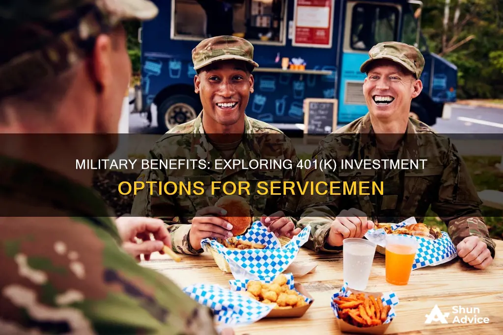 does the army invest in your 401k