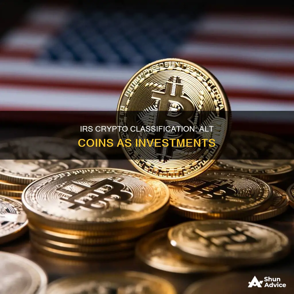 does the irs consider alt coins investing