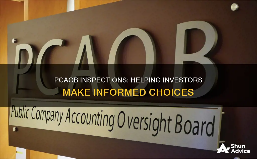 does the pcaob inspection process help investors make investment decisions