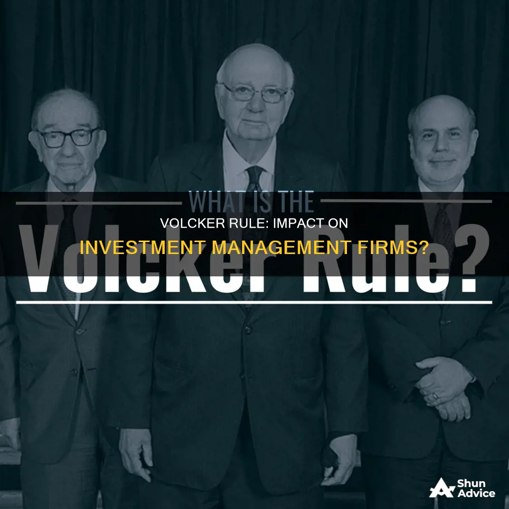 does volcker rule apply to investment management firms