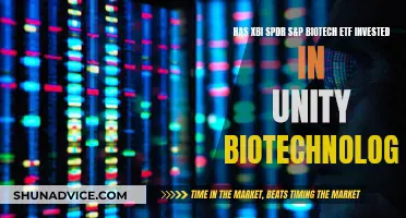 XBI SPDR S&P Biotech ETF: Unity Biotechnology Investment Analysis