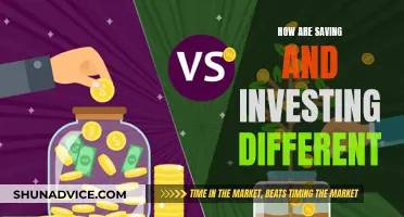 Saving vs. Investing: What's the Difference?