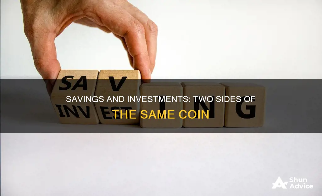 how are saving and investment related