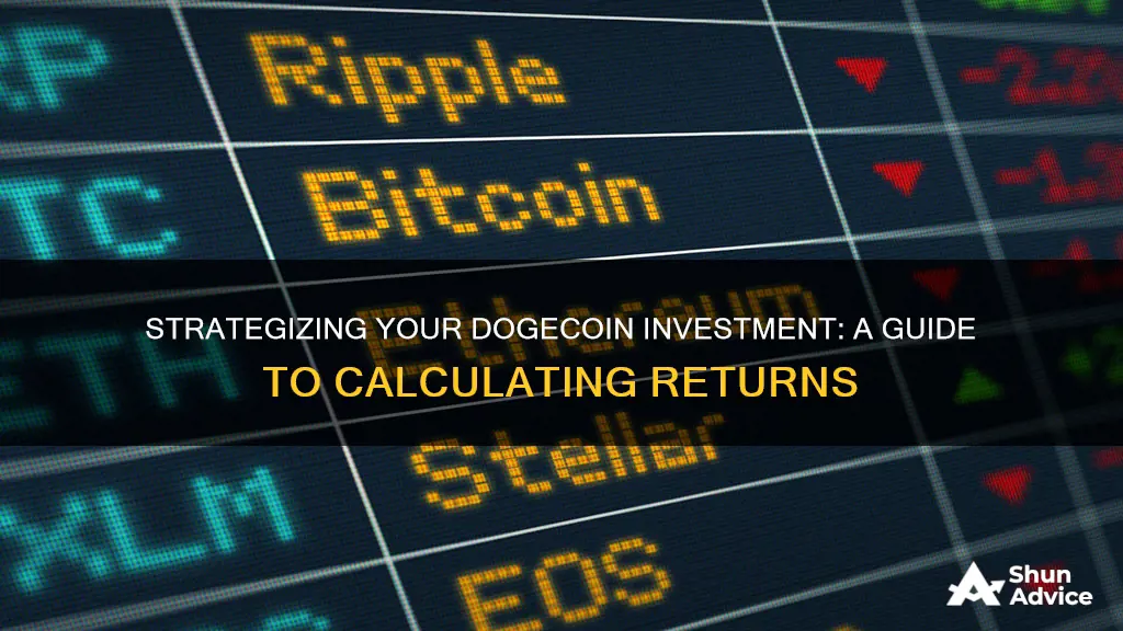 how can I calculate my dogecoin investment