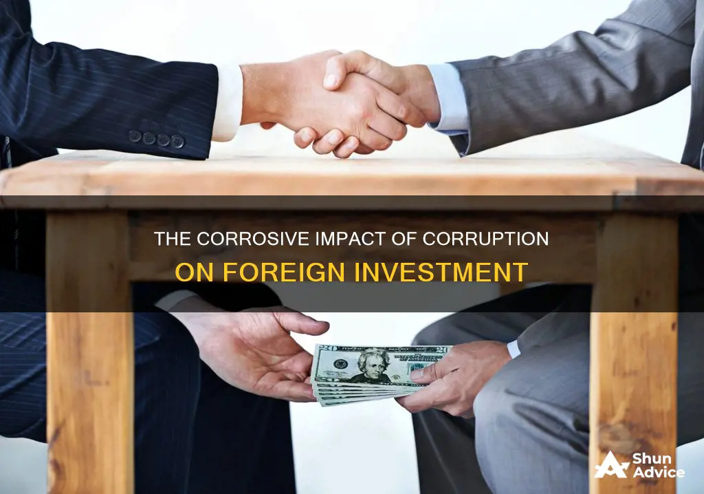 how corruption affect foreign investment