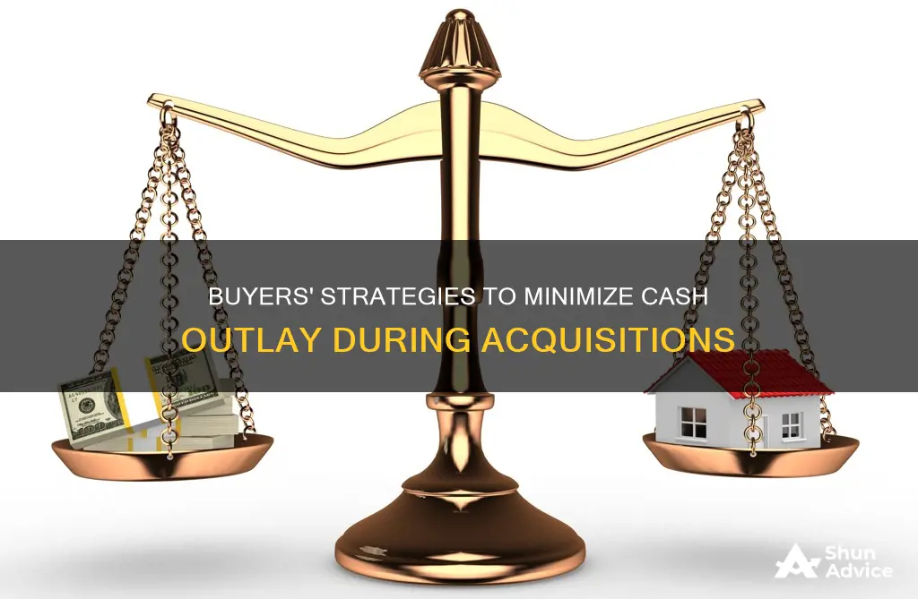 how do buyers reduce cash investment in acquisition