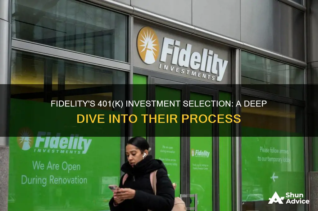 how do fidelity choose 401k investments