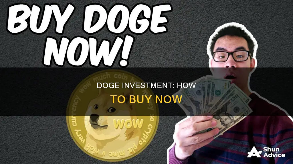 how do I invest in dogecoin right now