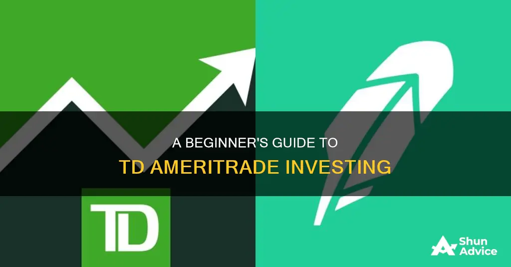 how do I make investments with tdameritrade