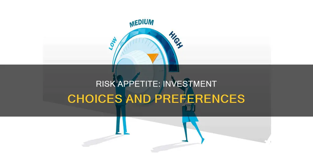 how do investment choices vary by risk