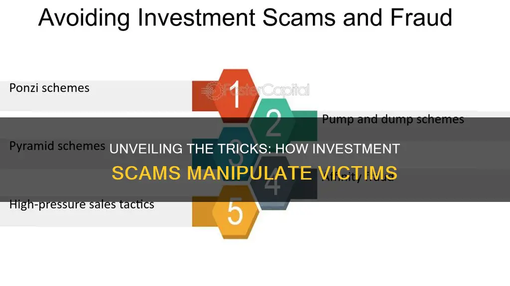 how do investment scams work