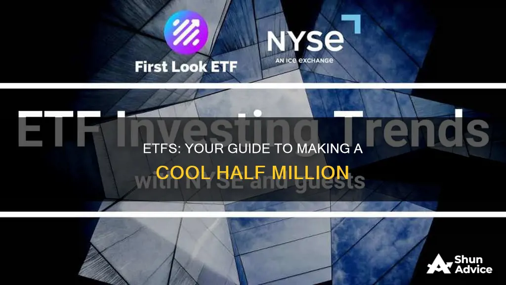 how do you invest using etf making 500k a year