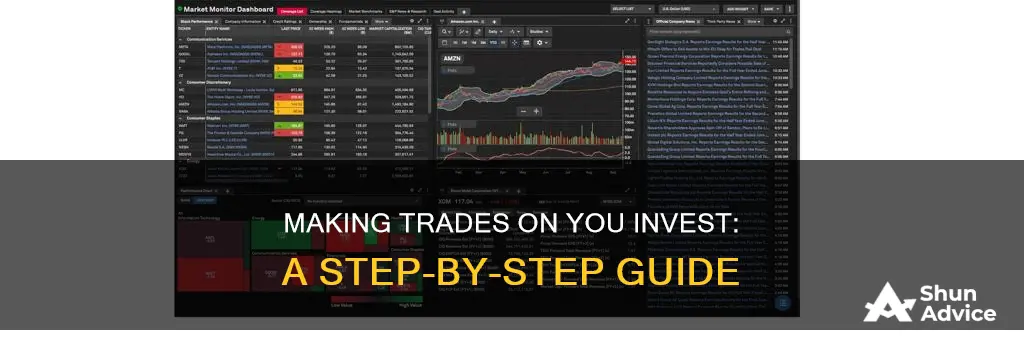 how do you make a trade on you invest