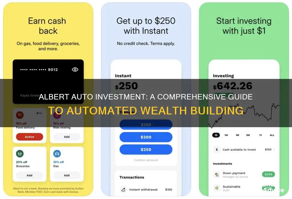 how does albert auto investment work