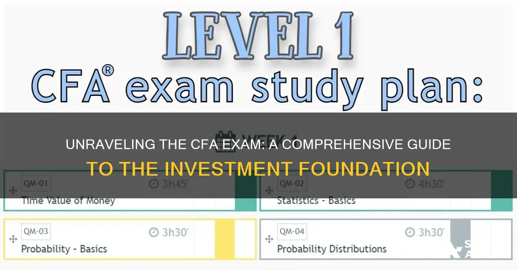 how does cfa investments foundation exam work