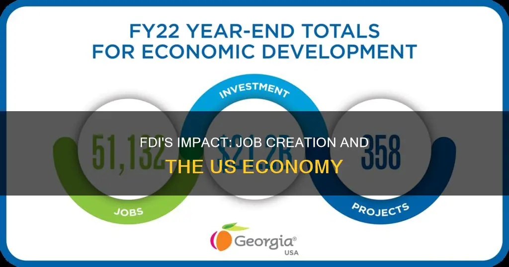 how does foreign direct investment affect jobs in the us