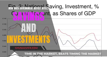 Government Deficit: Impact on Savings and Investments