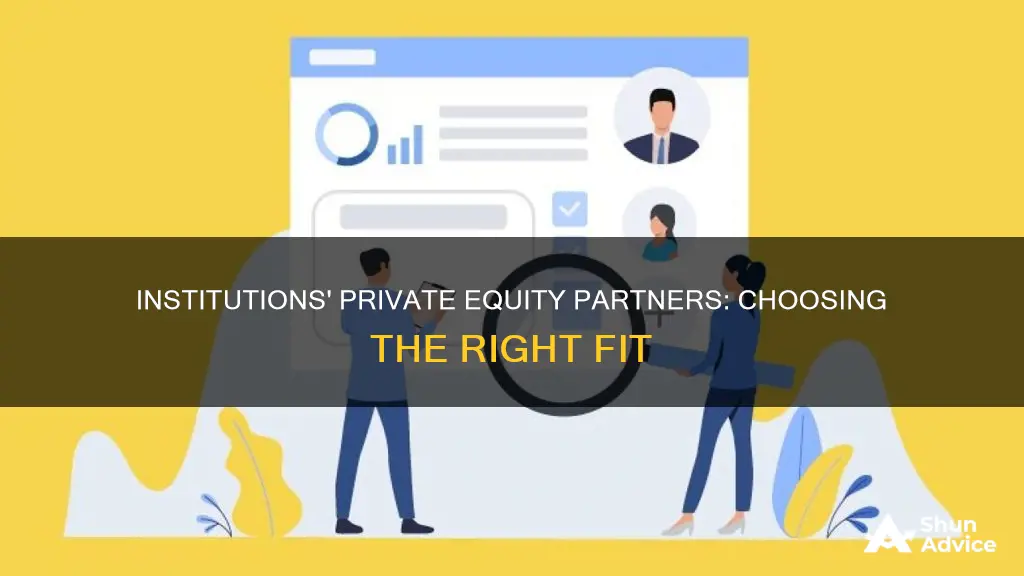 how does instituition choose private equity to invest