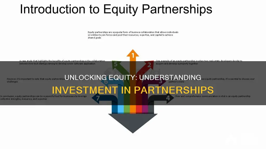 how does investment in a partnership work equity