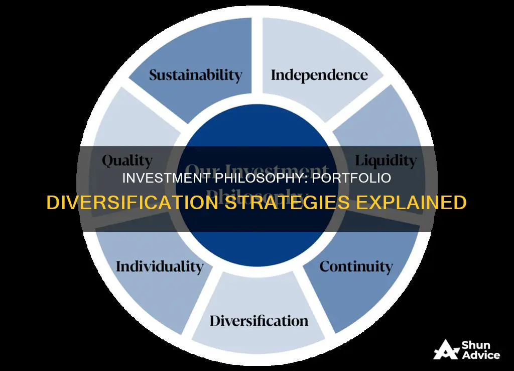 how does investment philosophy relate to portfolio diversification