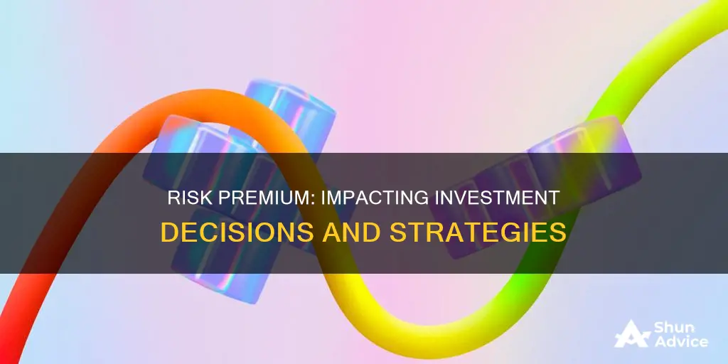 how does risk premium effect investment