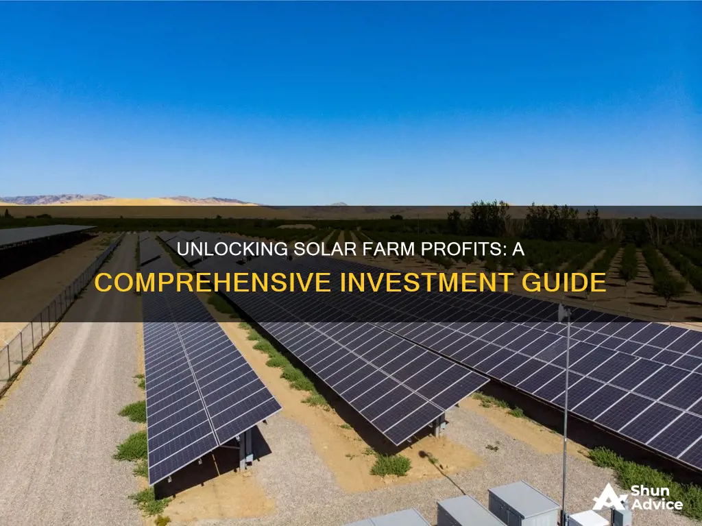 how does solar farm investment work