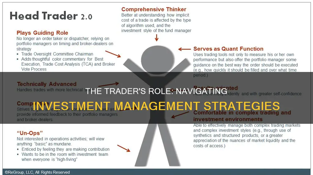 how does trader role work in investment management