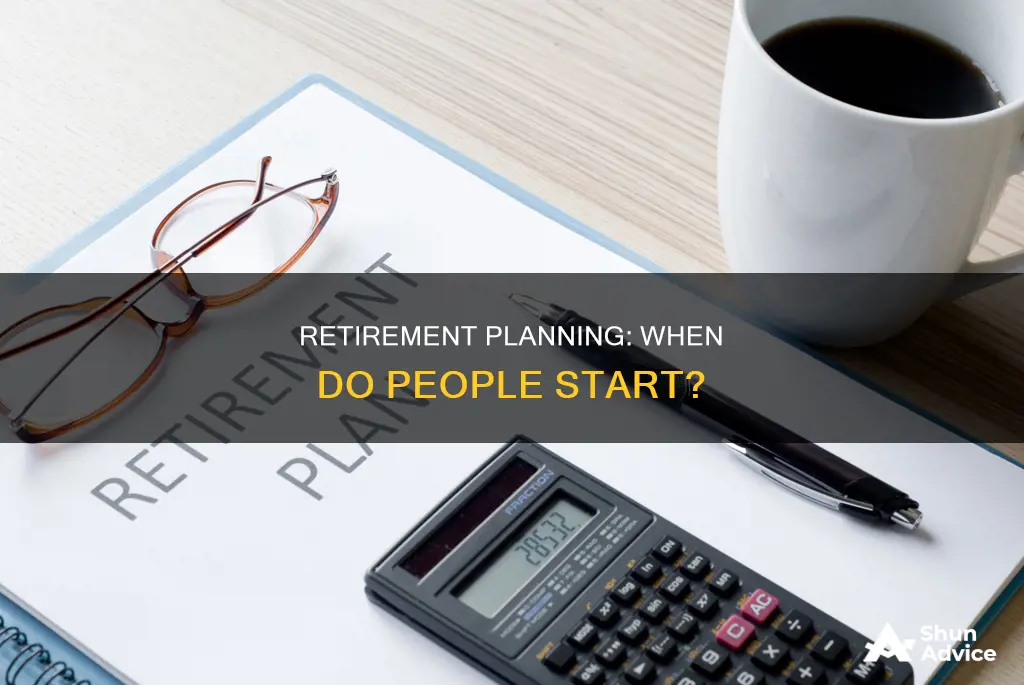 how early do people invest in thier retirement