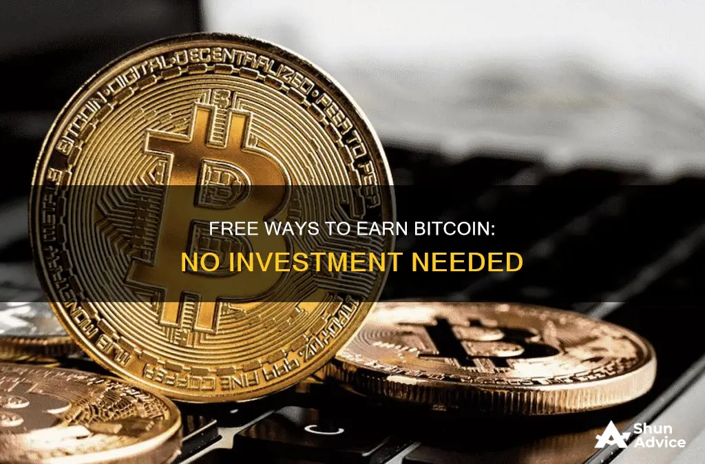 how earn bitcoin without investment