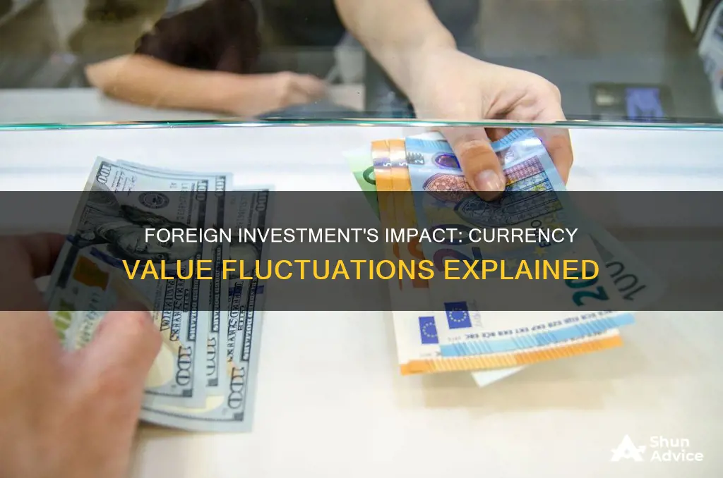 how foreign investment affects the value of host countries currency