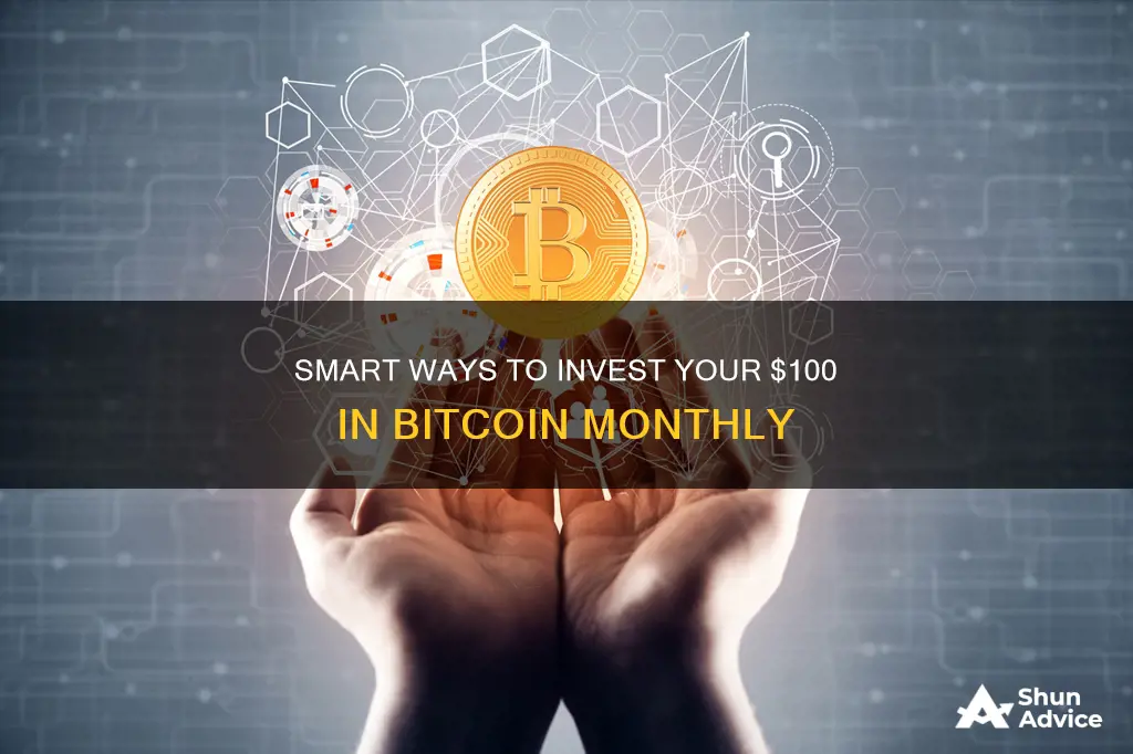 how invest 100 a month into bitcoin