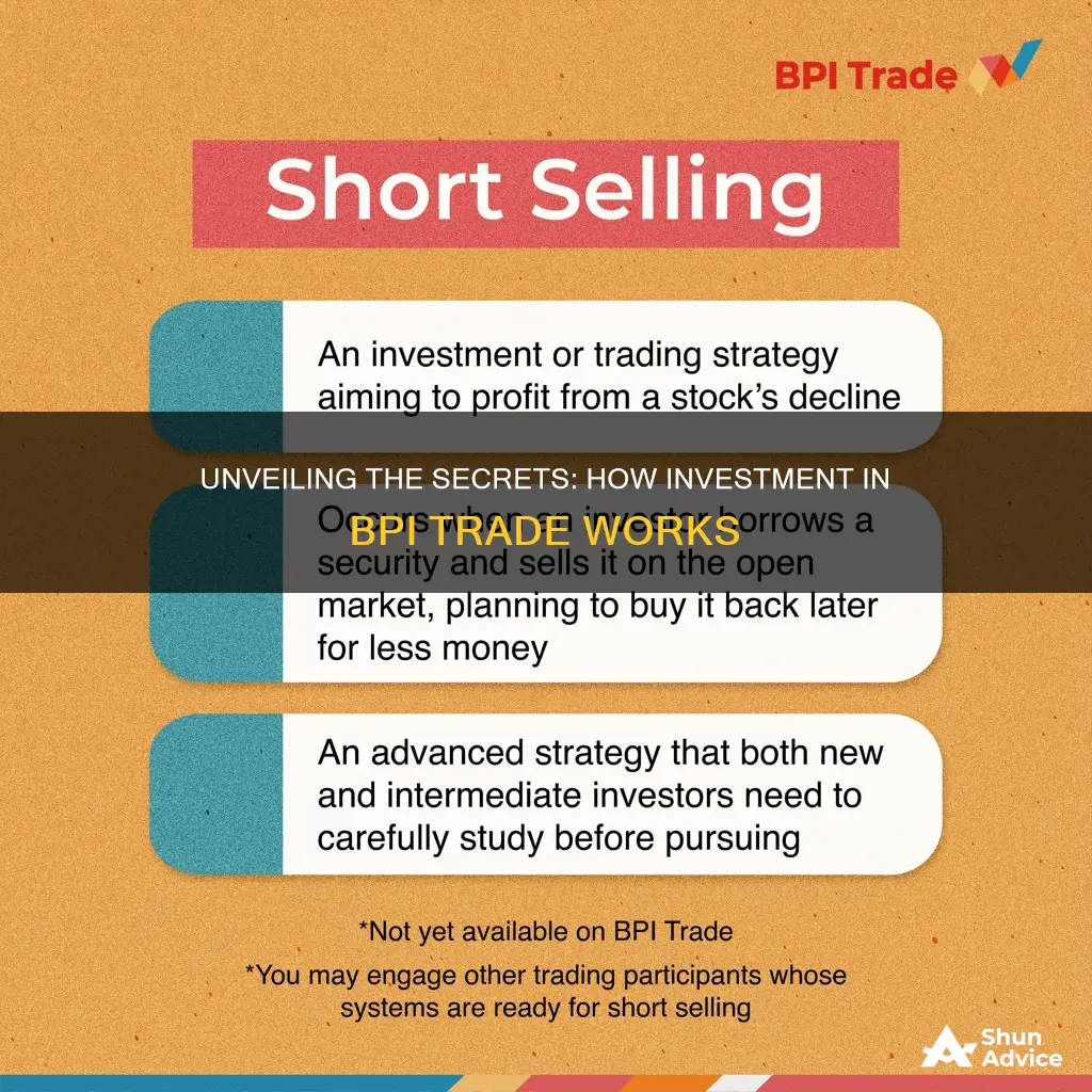 how investment in bpi trade works