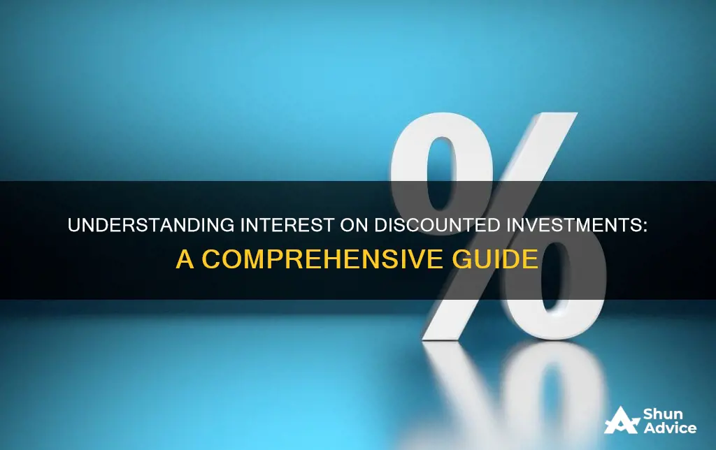 how is interest paid on a discount investment