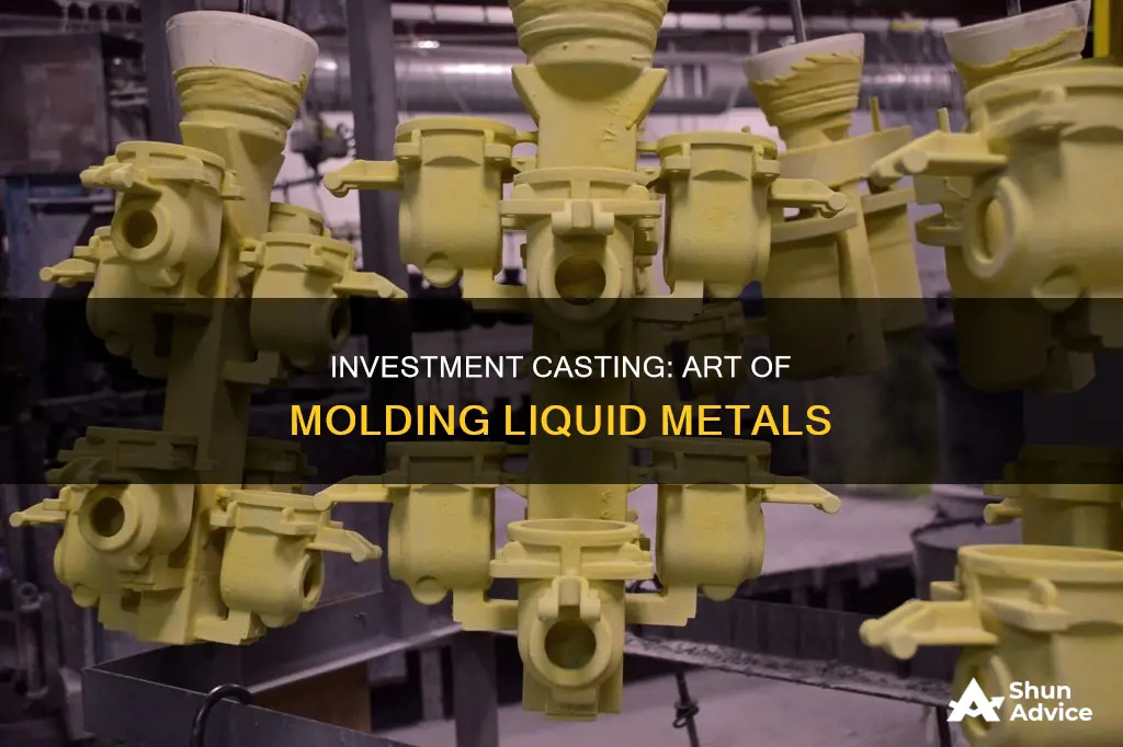 how is investment used in casting