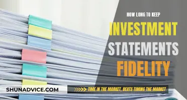 Fidelity Investment Statements: How Long Should You Keep Them?