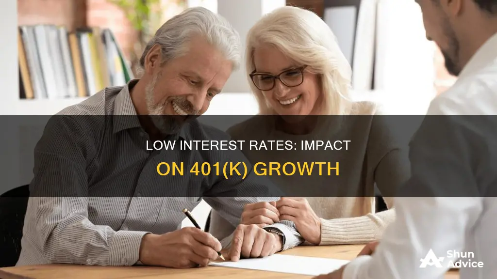 how low interest rates affect 401k investments