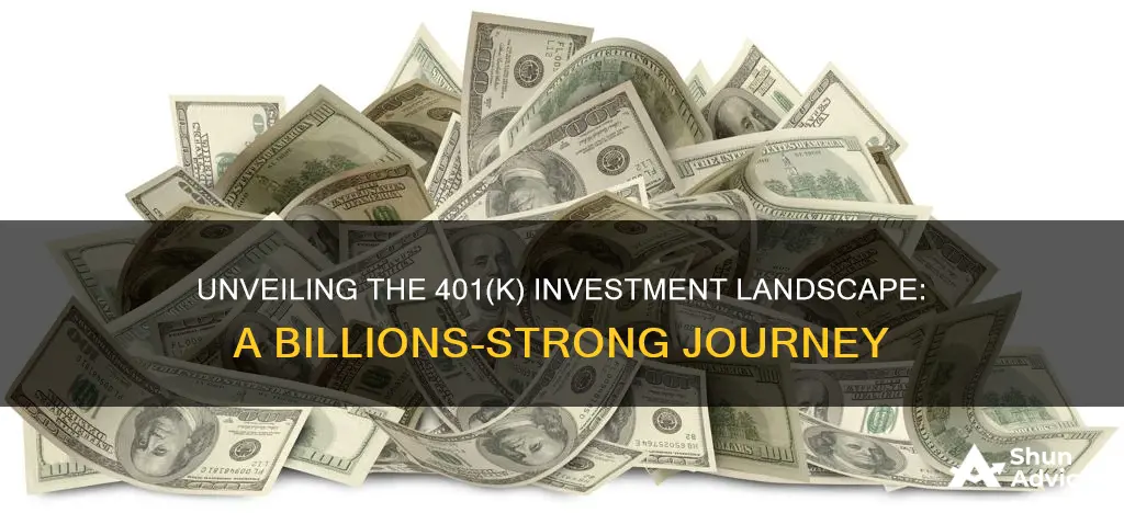 how many billions are invest in 401k