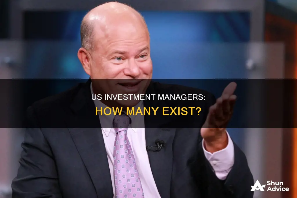 how many investment managers are there in the us