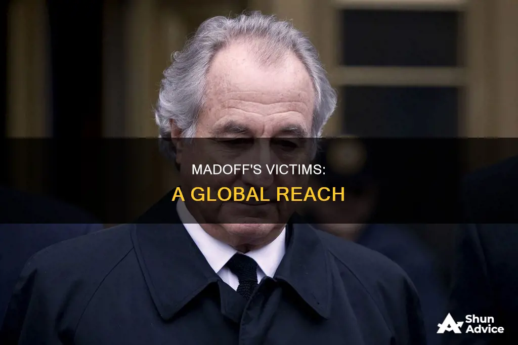 how many people invested with madoff