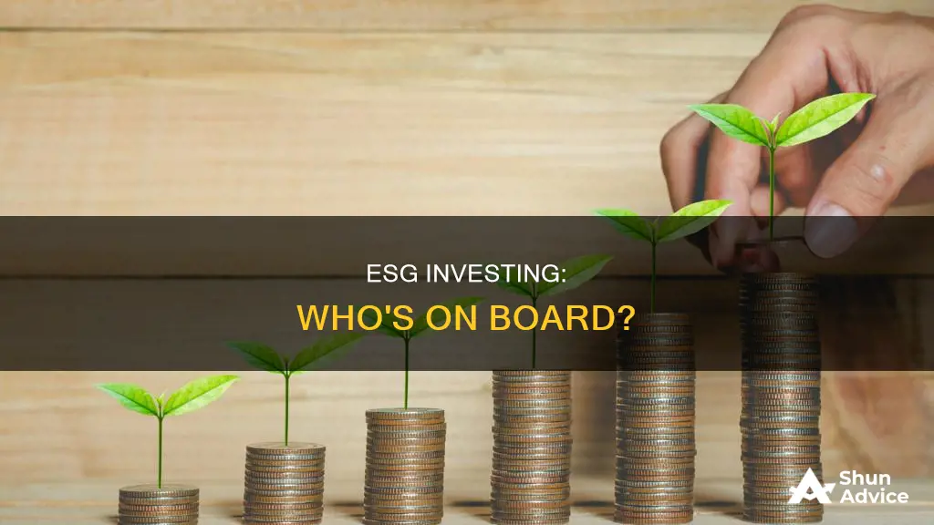 how many people support esg investing