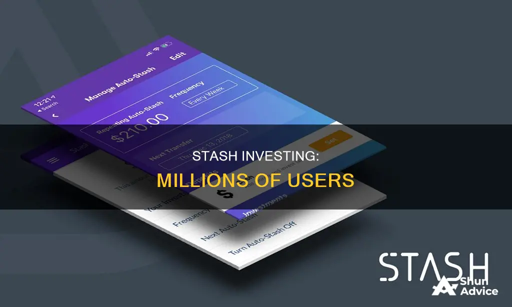 how many people use stash investing