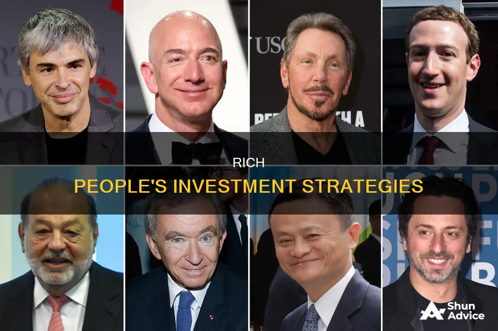 how many rich people invest