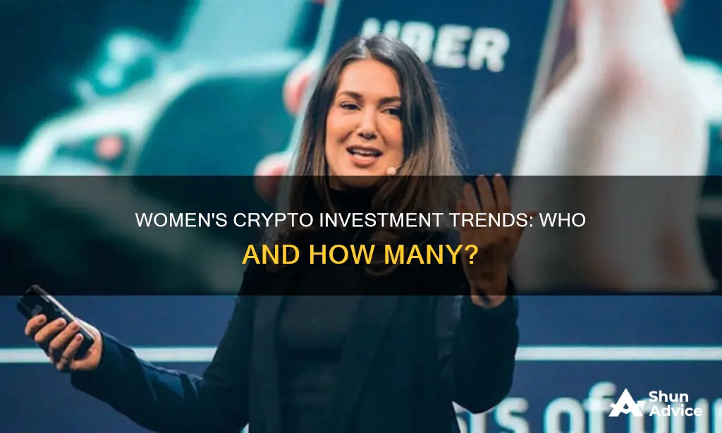 how many women invest in crypto