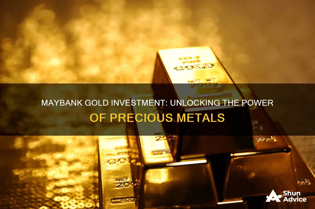 how maybank gold investment work