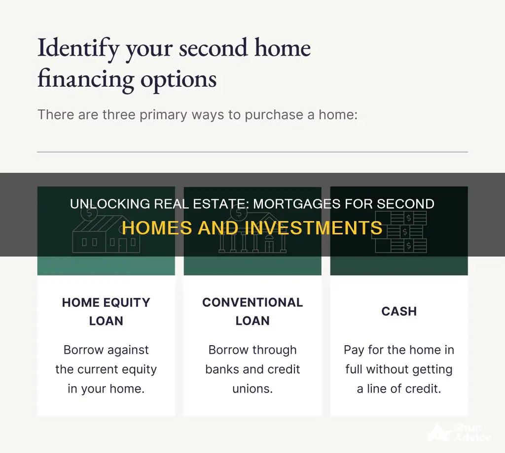 how mortgages work for second home or investment