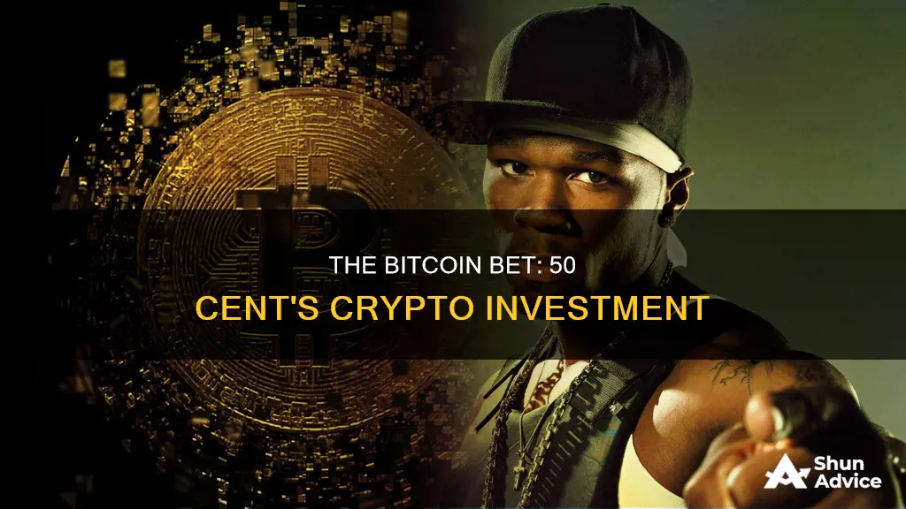 how much did 50 cent invest in bitcoin