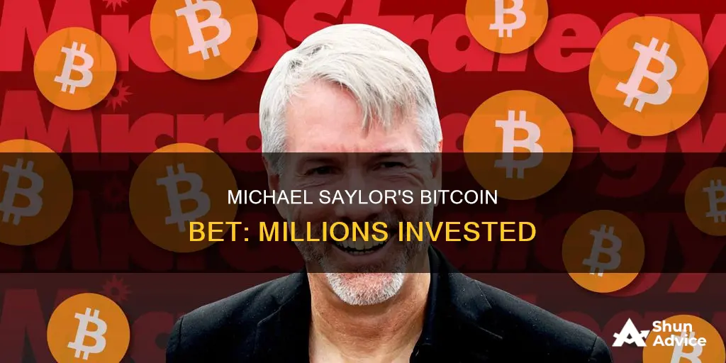 how much did michael saylor invest in bitcoin