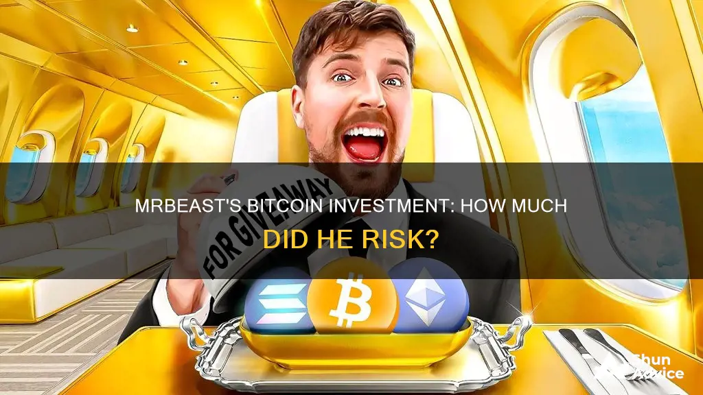 how much did mrbeast invest in bitcoin