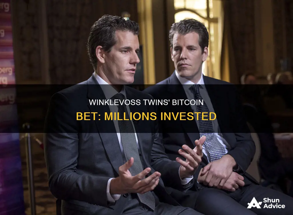 how much did the winklevoss twins invest in bitcoin