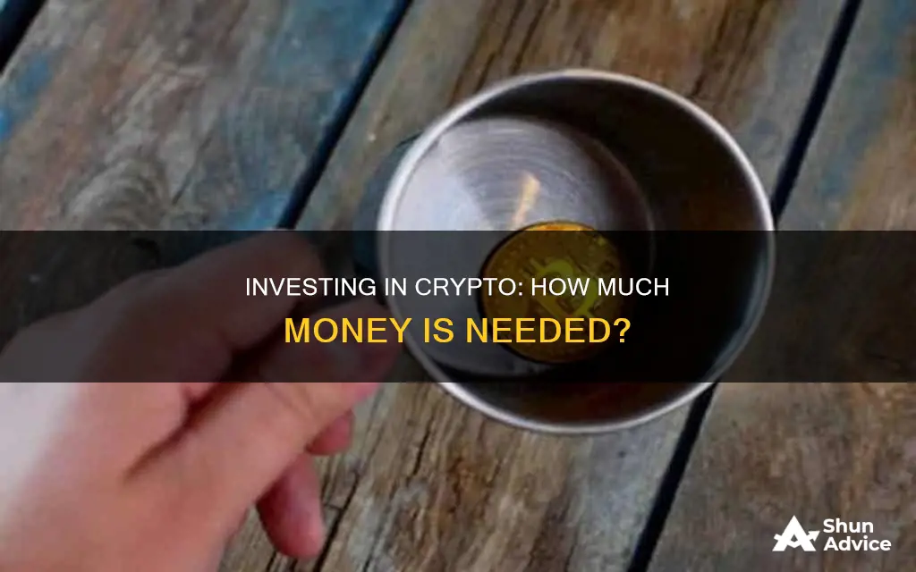 how much do I need to invest in crypto